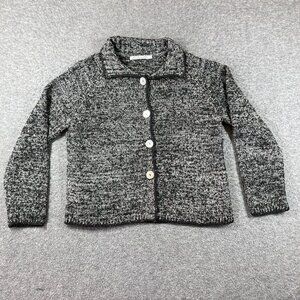 Lulu-B‎ Cardigan Womens Large L Heather Gray